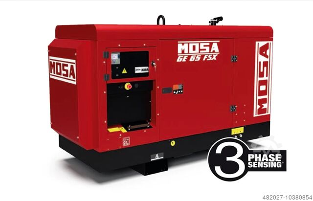Generator MOSA GE 65 immediately from stock MOSA GE 65 FSX 65 kVA