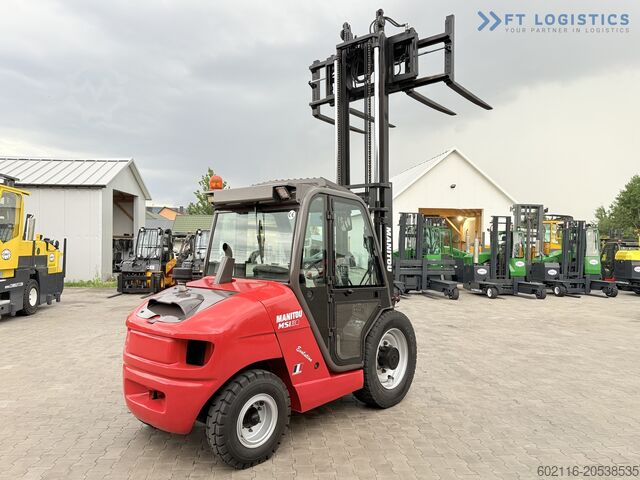Rough terrain forklift Manitou MSI30 / DIESEL / DUPLEX 3350 / CABIN