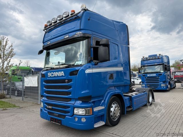 Volume tractor unit SCANIA R450 Lowliner/Topline/Retarder/2xLiegen/Xenon