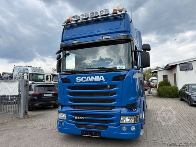 Volume tractor unit SCANIA R450 Lowliner/Topline/Retarder/2xLiegen/Xenon