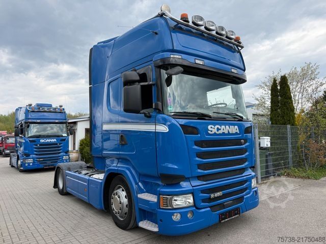 Volume tractor unit SCANIA R450 Lowliner/Topline/Retarder/2xLiegen/Xenon