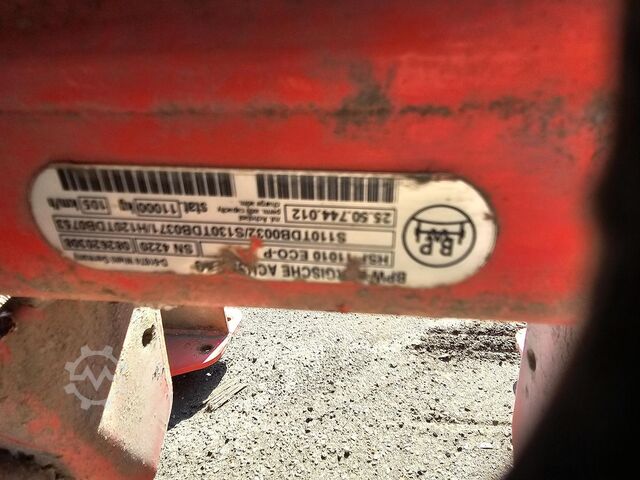 Achse BPW HSF 11010 ECO-P TRAILER AXLE | HEAVY DUTY | 15 ...