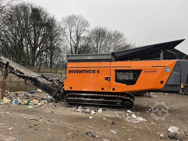 Mobile shredding plant Doppstadt Inventhor Type 6