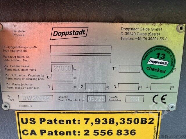 Mobile shredding plant Doppstadt Inventhor Type 6