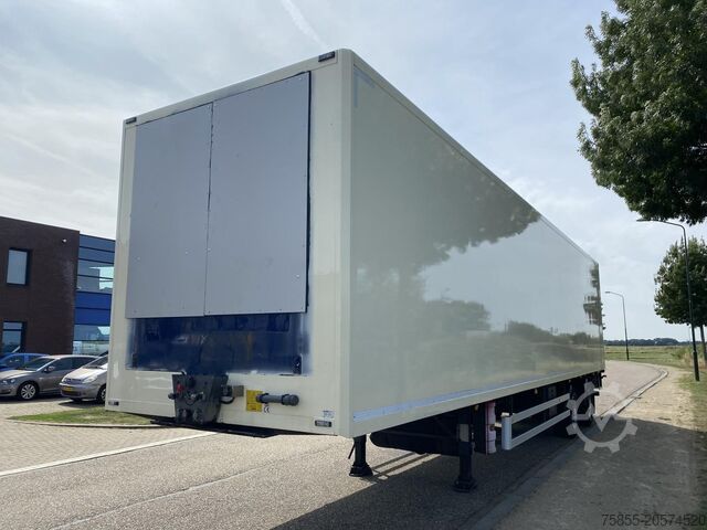 Box body Samro 2-Axle Isobox 12.60x2.50x2.50/2x Steering Axle/NL