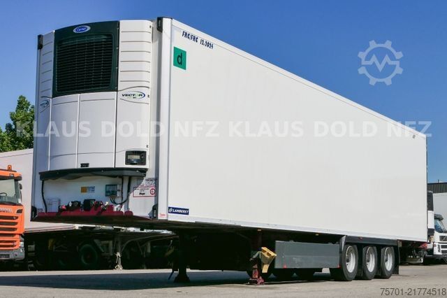Reefer semitrailer LAMBERET LVFS3 Kühlkoffer Carrier Vector 1950 Liftachse