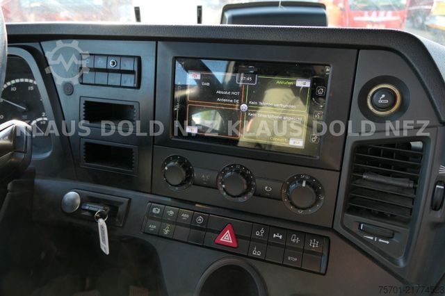 Tipper truck MERCEDES-BENZ Arocs 4451 Fliegl Asphaltmulde mit Schubboden