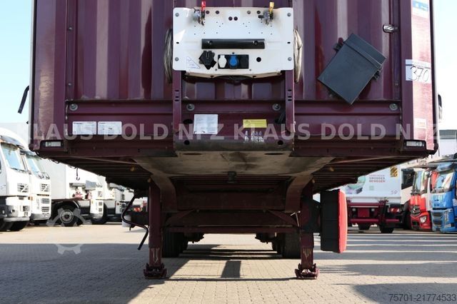 Open semitrailer with tarp KRONE SD Pritsche Plane XL MegaLiner Edscha Bordwände