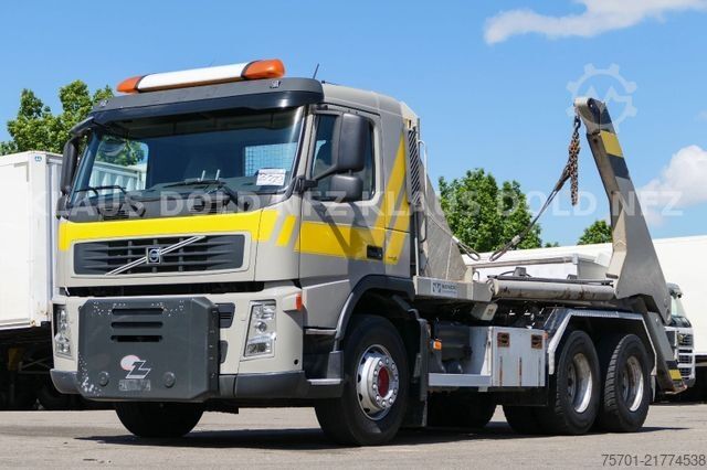 Skip truck VOLVO FM 400 6x4 Absetzkipper Nencki Funk Euro 5
