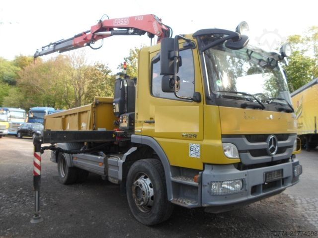Tipper truck MERCEDES-BENZ 1529 K/ KIPPER/KRAN