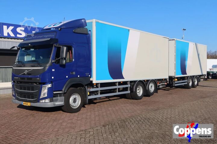 Koffer Volvo FM 420 6x2 Bak + Dhollandia klep 1500 kg + Aanh...
