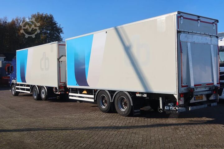 Koffer Volvo FM 420 6x2 Bak + Dhollandia klep 1500 kg + Aanh...