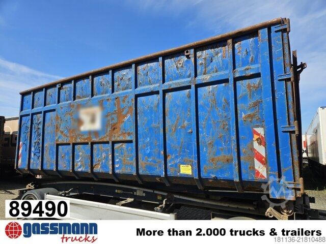 Roll-off container  Abrollcontainer ca. 40m³