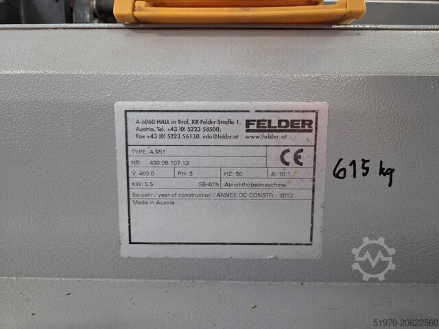 Surface planer FELDER A951