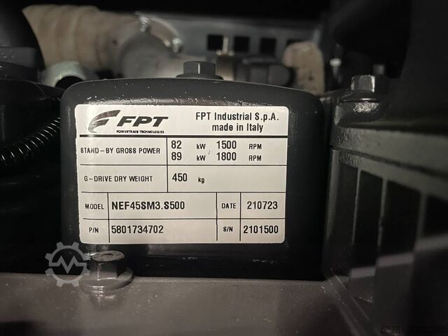 Generator set Iveco NEF45SM3 - 85 kVA Generator - DPX-17551