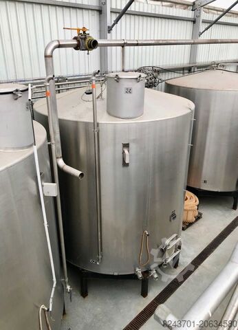Stainless steel tank - 24,700 L Arsilac 