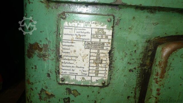 Centerless grinder SASL 200x300 WMW Mikrosa SASL 125 1A, 200x300, 125x250, KCH 63