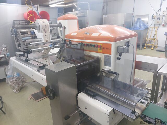 Verpackungsmaschinen für Lebensmittel Record Packaging Machinery Scorpion Flow Wrapper