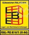 Boltless shelving unit, light grey, H2350 x W1000 x D600 mm – 1 unit  