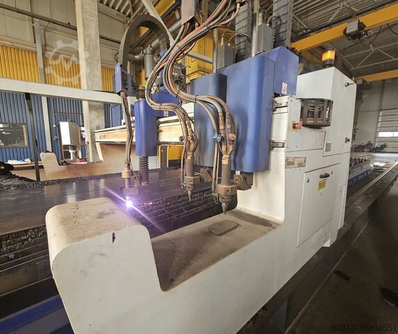 Plasma cutting machine Eckert 2500 x 13000 mm