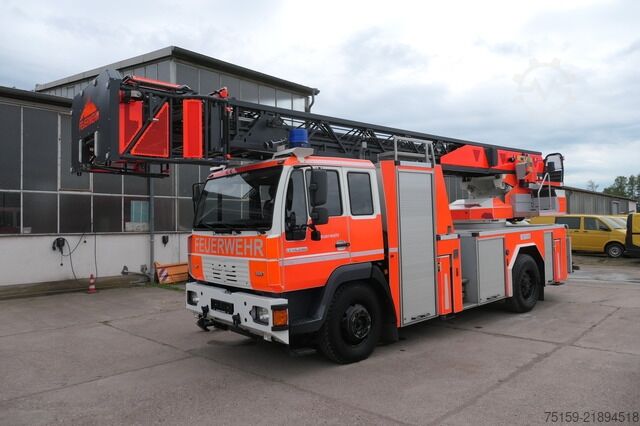 Custom body truck man LE 14.280 Drehleiter DLK 23-12 L32 4x2 BB KLIMA