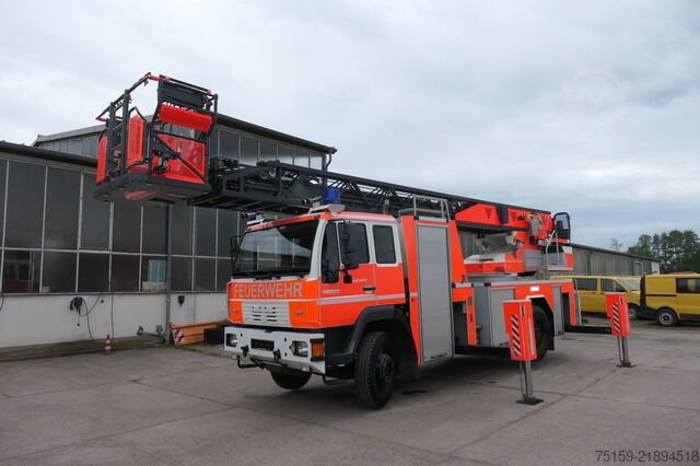 Custom body truck man LE 14.280 Drehleiter DLK 23-12 L32 4x2 BB KLIMA