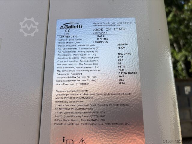 Kühler Galletti LCX082CSG