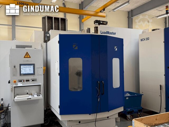 Horizontal-Bearbeitungszentrum HELLER MCH 350 + MCH 350 C + 22 pallet system