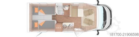 Semi-integrated camper Weinsberg CaraCompact 600 MEG EDITION [PEPPER] *TraumMobil*opt. Autark-e*