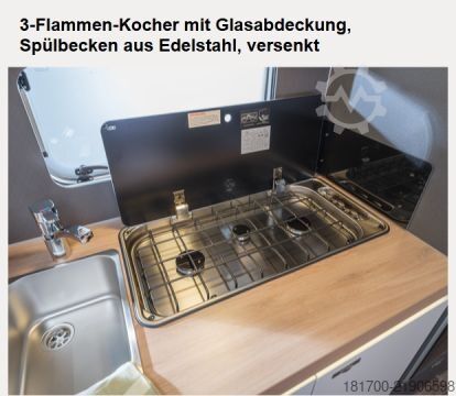 Semi-integrated camper Weinsberg CaraCompact 600 MEG EDITION [PEPPER] *TraumMobil*opt. Autark-e*