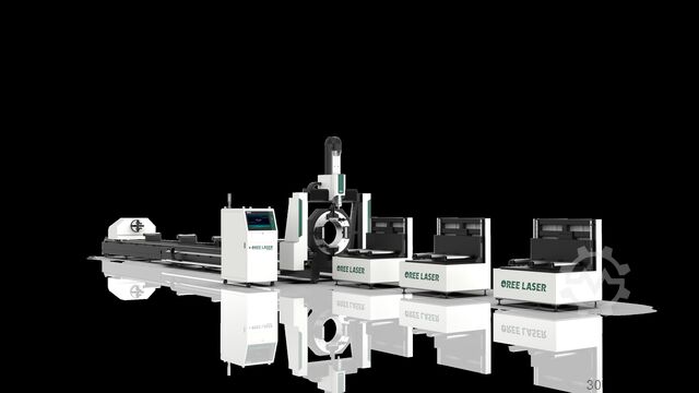Laserschneiden von Rohren, H- und I-Profilen OREE OR-TR-12060 Tube + profile