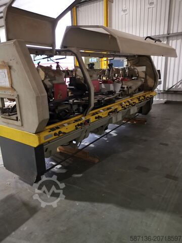 Hobelmaschine mit 9 Spindeln WEINIG Unimat 23 EL