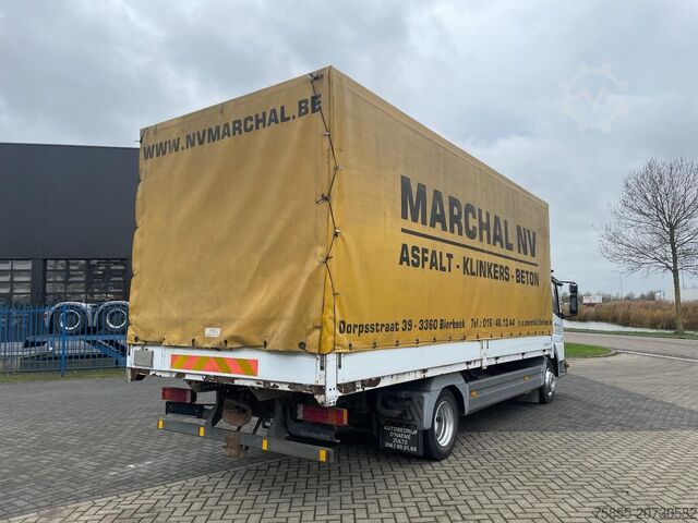 Tarpaulin Mercedes-Benz ATEGO 815 Manual / 128.000 KM Original / Euro 3