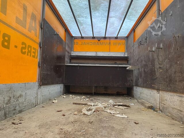 Tarpaulin Mercedes-Benz ATEGO 815 Manual / 128.000 KM Original / Euro 3