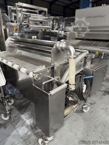 1000 mm Teig-Überzugsmaschine (Batter Enrober) GEA CFS Koppens WetCoater ER1000