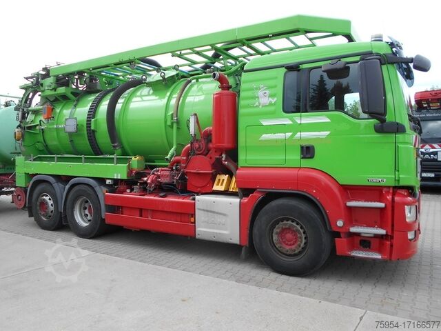 Suction trolley MAN TGS 26.440 6x2-2 BL / Assmann 13,0/236 P