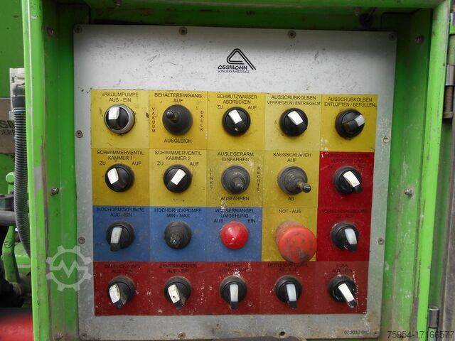 Suction trolley MAN TGS 26.440 6x2-2 BL / Assmann 13,0/236 P