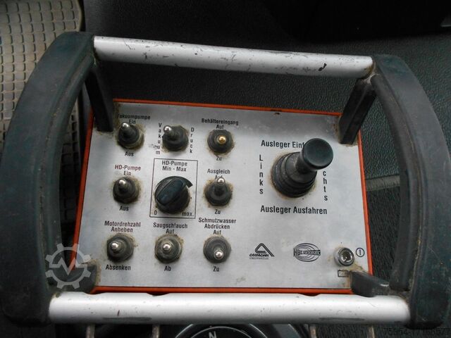 Suction trolley MAN TGS 26.440 6x2-2 BL / Assmann 13,0/236 P