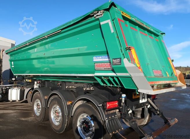 Kipper Auflieger Wielton NW-3 Stahlrundmulde