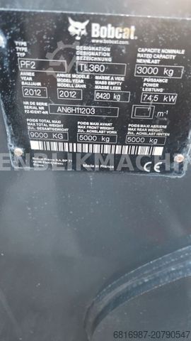 Teleskoparmstapler BOBCAT TL360 4X4X4