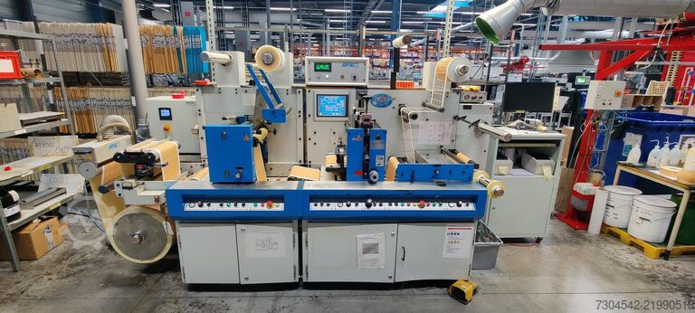 Label printing machine Valloy / SMAG / Rotutech / Alca Línea completa de impresión y acabado di