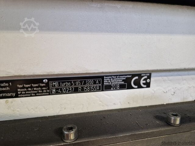 Bar feeder FMB TURBO 5-65/3200 "A"