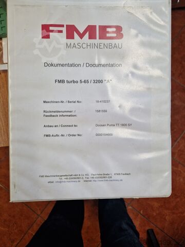 Bar feeder FMB TURBO 5-65/3200 "A"
