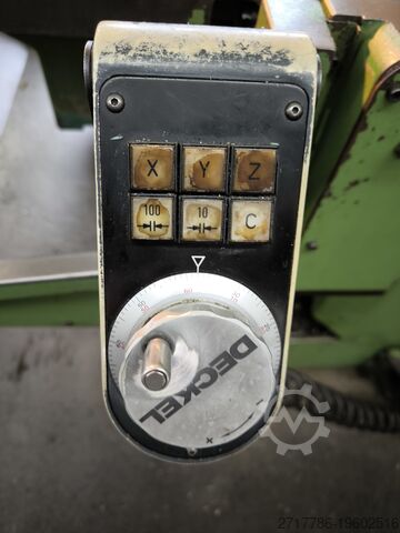 Tool room milling machine Deckel FP3A