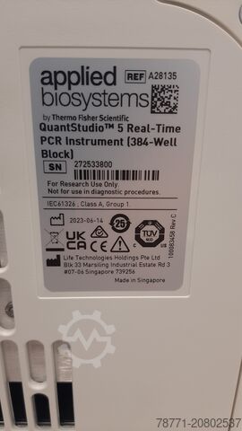Real-Time PCR-Gerät Applied Biosystems QuantStudio 5