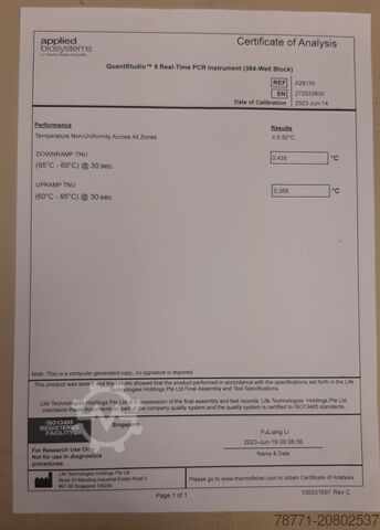 Real-Time PCR-Gerät Applied Biosystems QuantStudio 5