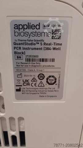 Real-Time PCR-Gerät Applied Biosystems QuantStudio 5