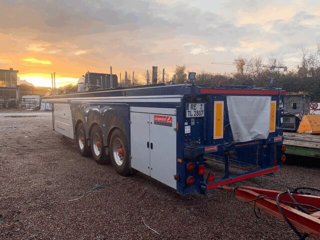 Semitrailer Langendorf SBH/09G Innenlader Beton