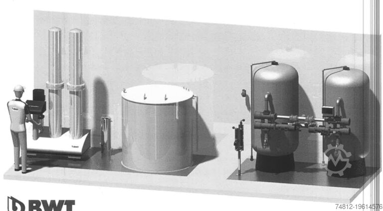 Water treatment plant for osmosis BWT Elite Pro Duo 320 + Permaq Pro 8SX