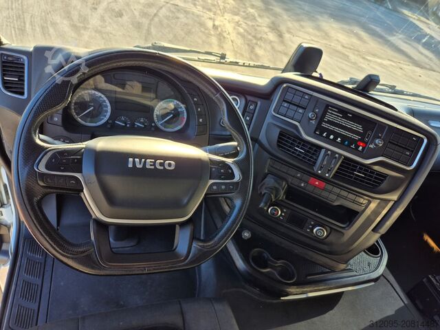 Low deck  tractor unit Iveco S-WAY 460 LNG / MEGA / INTARDER / 30 STU